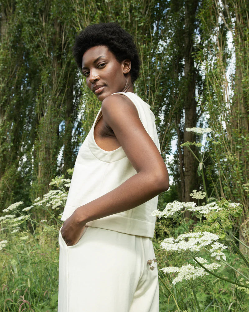 Beaumont Organic Whitley Tank - Undyed Women's Tops - Sloane Boutique