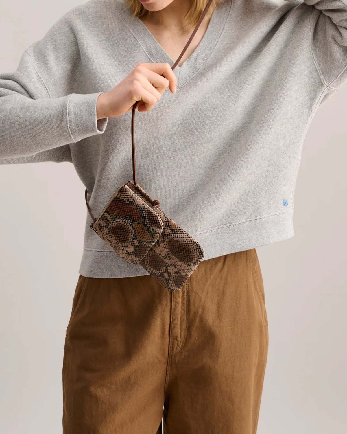 Bellerose Fellow Sweater - Heather Grey Women's Tops - Sloane Boutique