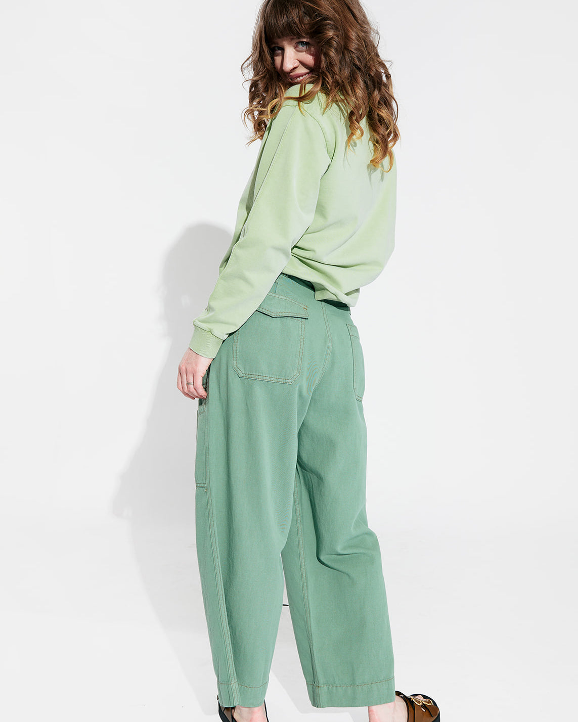 Bellerose Pepin Trousers - Eucalyptus Women's Bottoms - Sloane Boutique