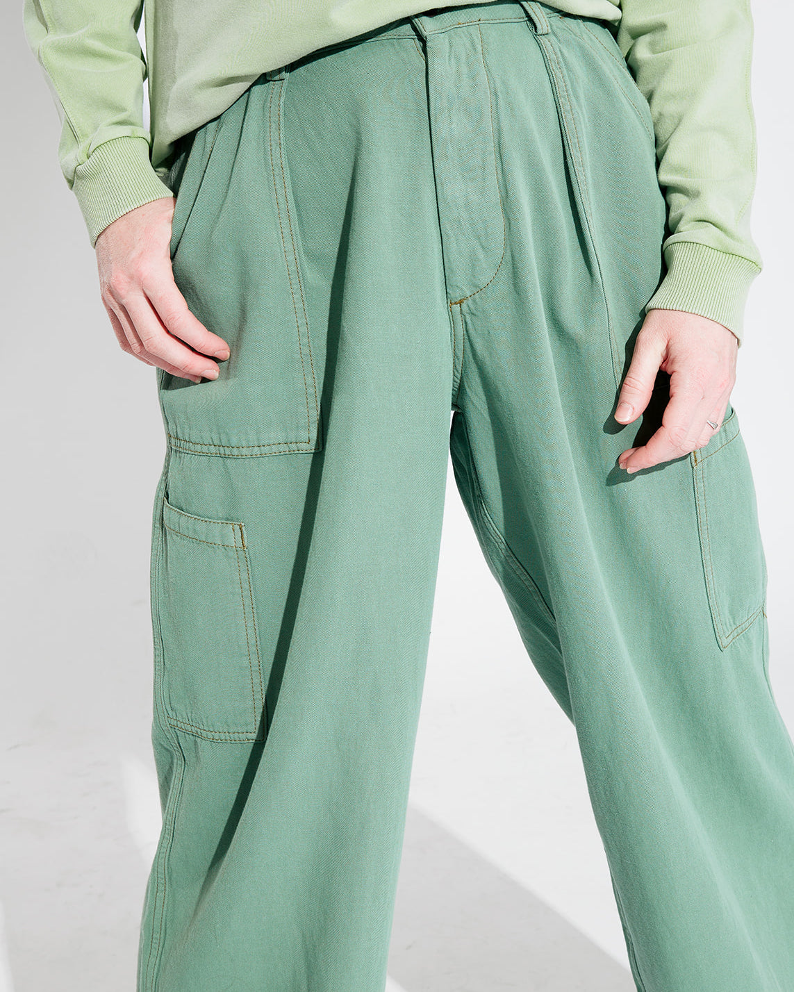 Bellerose Pepin Trousers - Eucalyptus Women's Bottoms - Sloane Boutique