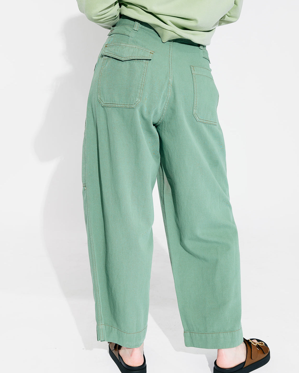 Bellerose Pepin Trousers - Eucalyptus Women's Bottoms - Sloane Boutique