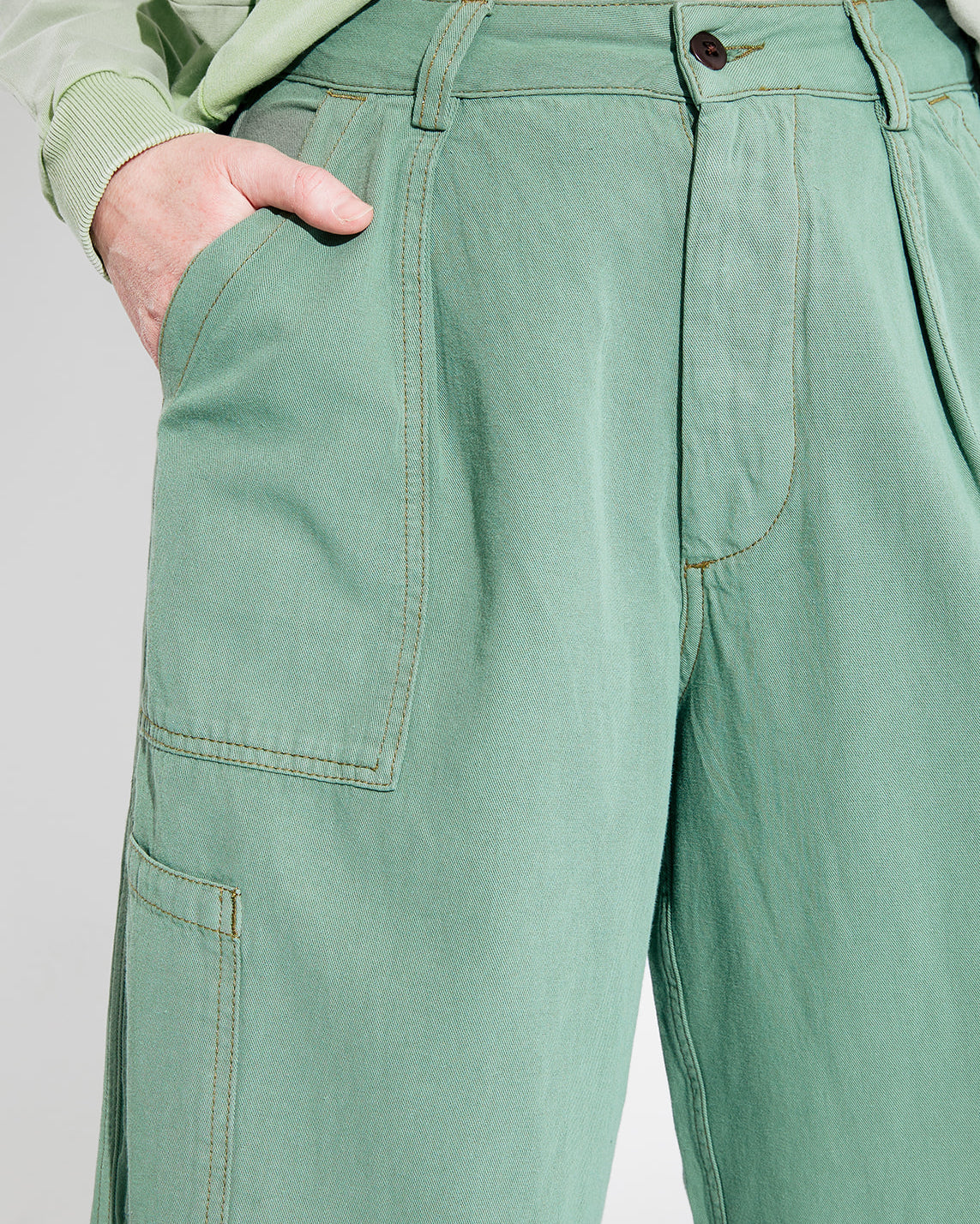 Bellerose Pepin Trousers - Eucalyptus Women's Bottoms - Sloane Boutique