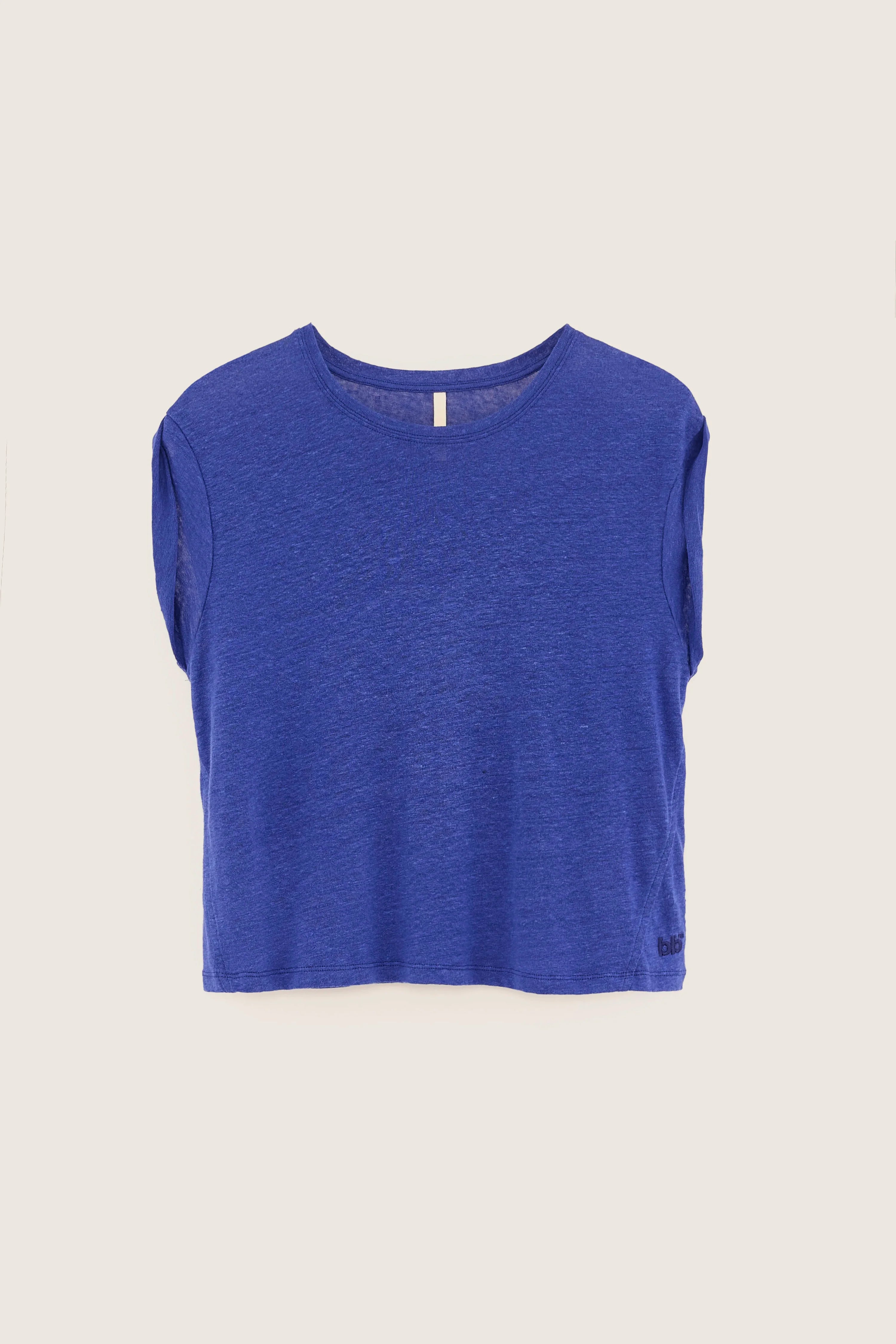 Bellerose Vlyn Crewneck Tee - Blueworker Women's Tops - Sloane Boutique