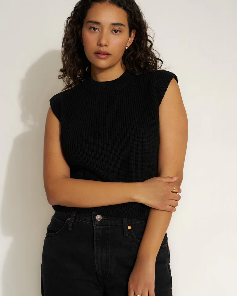 Callahan The Muscle Tee - Black Women's Tops - Sloane Boutique