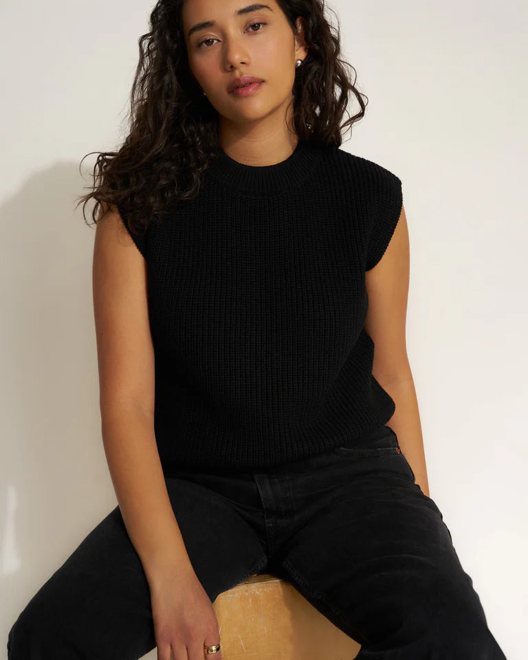 Callahan The Muscle Tee - Black Women's Tops - Sloane Boutique