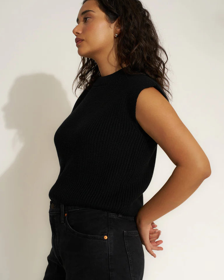 Callahan The Muscle Tee - Black Women's Tops - Sloane Boutique