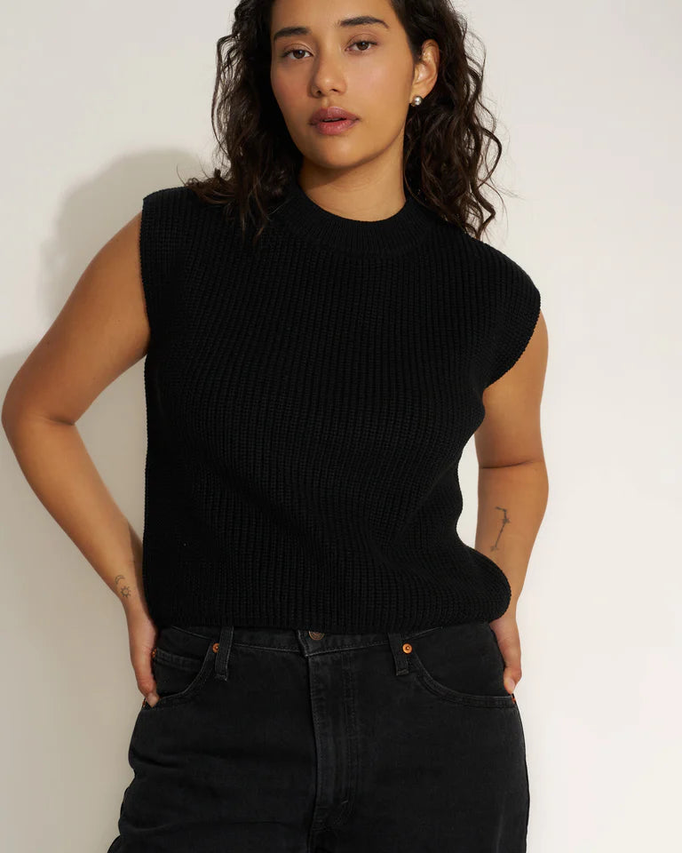 Callahan The Muscle Tee - Black Women's Tops - Sloane Boutique