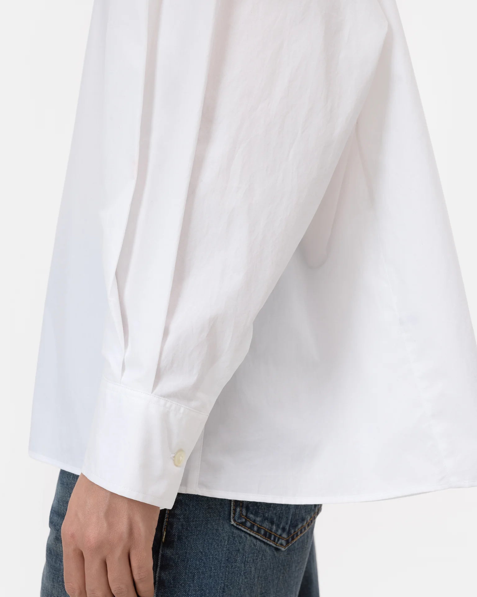 CLOSED Cape Blouse - White Women's Tops - Sloane Boutique