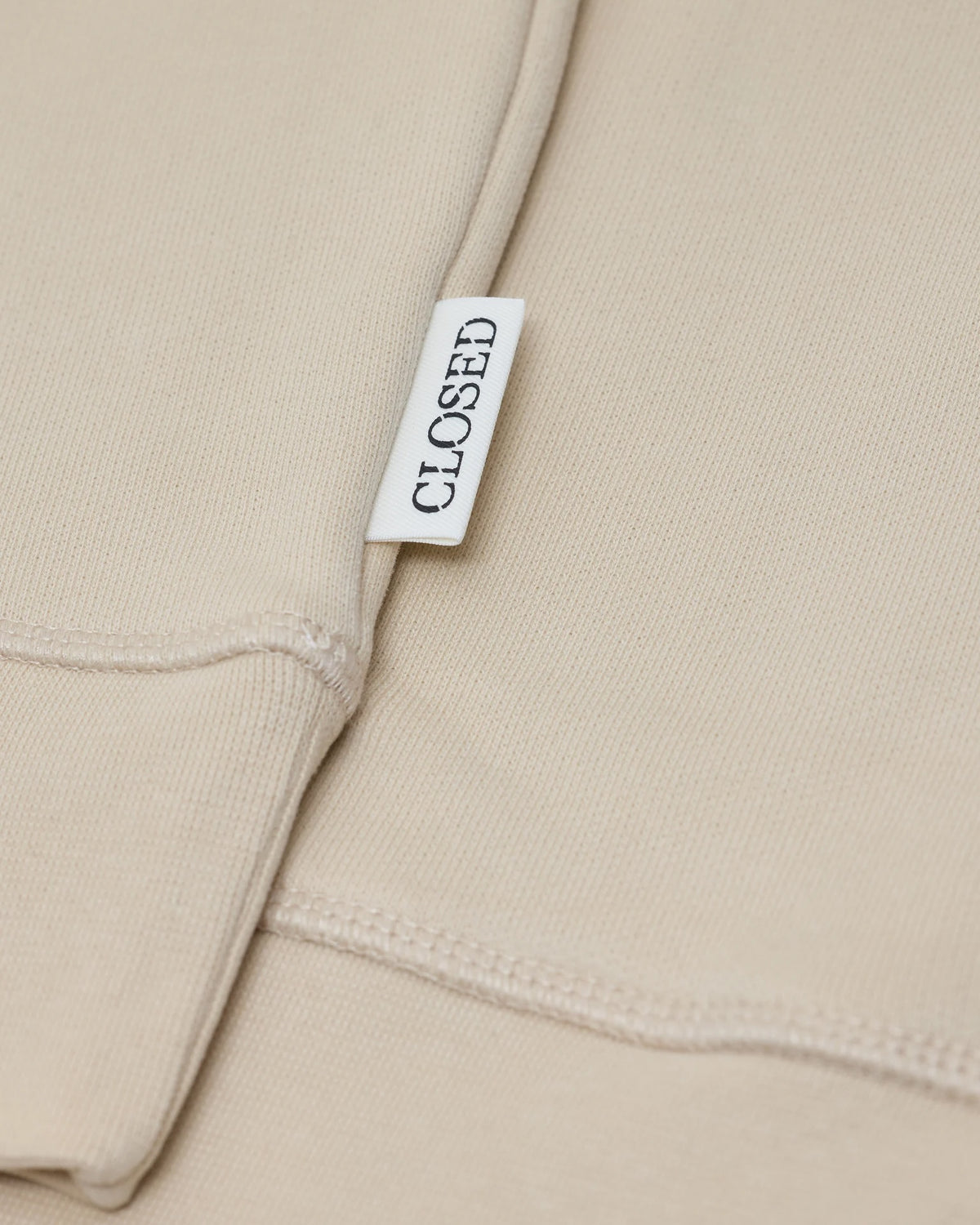 Closed Crewneck Sweatshirt - Almond Cream Men's Tops - Sloane Boutique