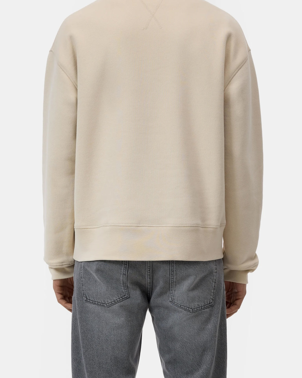 Closed Crewneck Sweatshirt - Almond Cream Men's Tops - Sloane Boutique