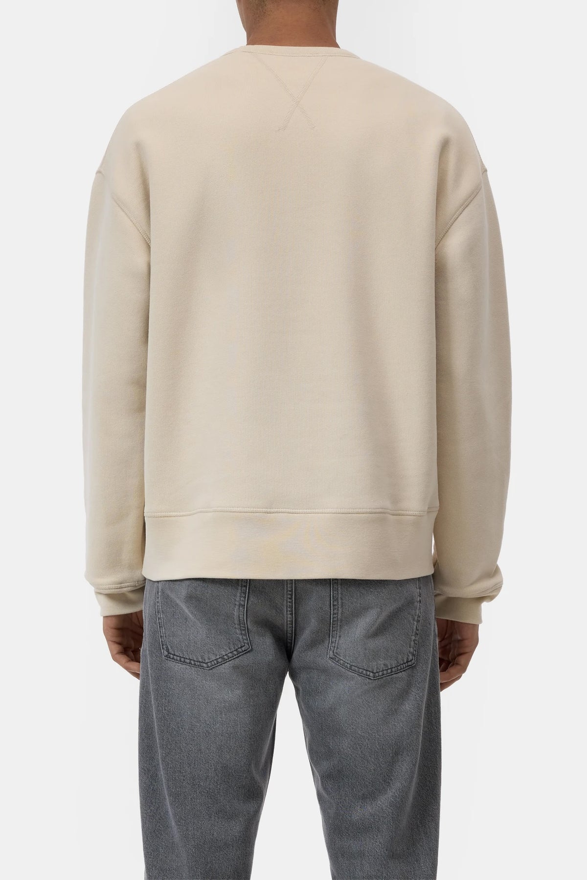 Closed Crewneck Sweatshirt - Almond Cream Men's Tops - Sloane Boutique