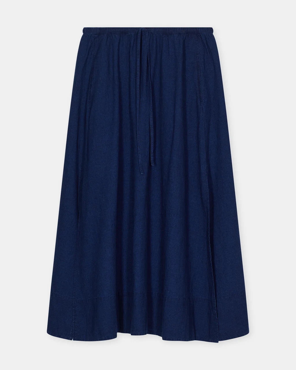 CLOSED Denim Gathered Skirt - Dark blue Women's Bottoms - Sloane Boutique