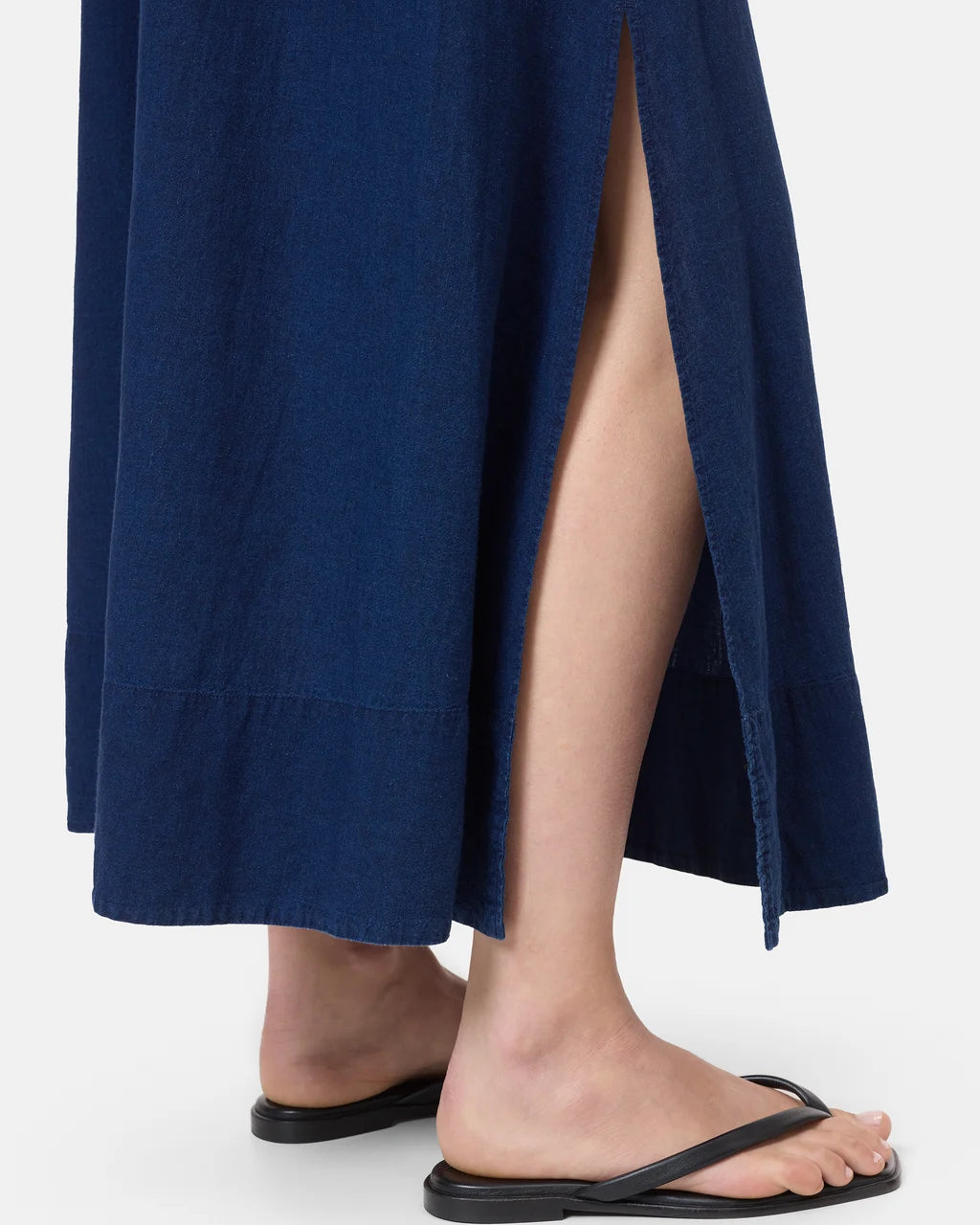 CLOSED Denim Gathered Skirt - Dark blue Women's Bottoms - Sloane Boutique