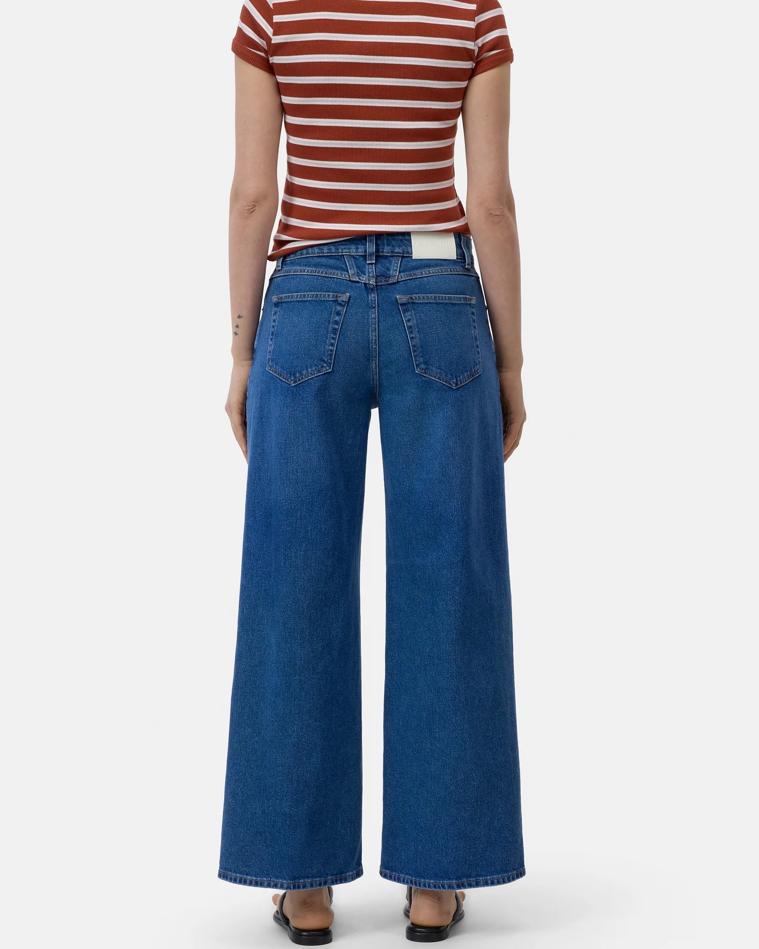 CLOSED Jayla Wide Jeans - Mid Blue (needs pics) Women's Bottoms - Sloane Boutique