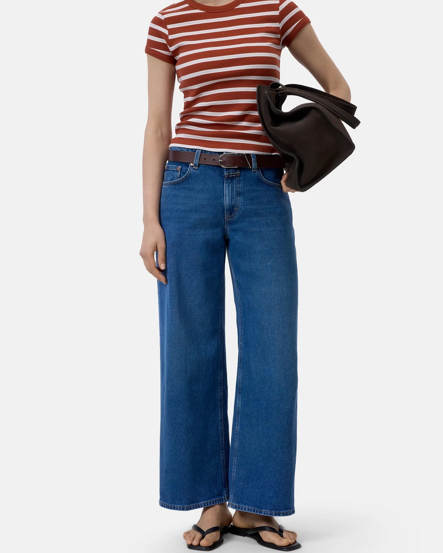 CLOSED Jayla Wide Jeans - Mid Blue (needs pics) Women's Bottoms - Sloane Boutique