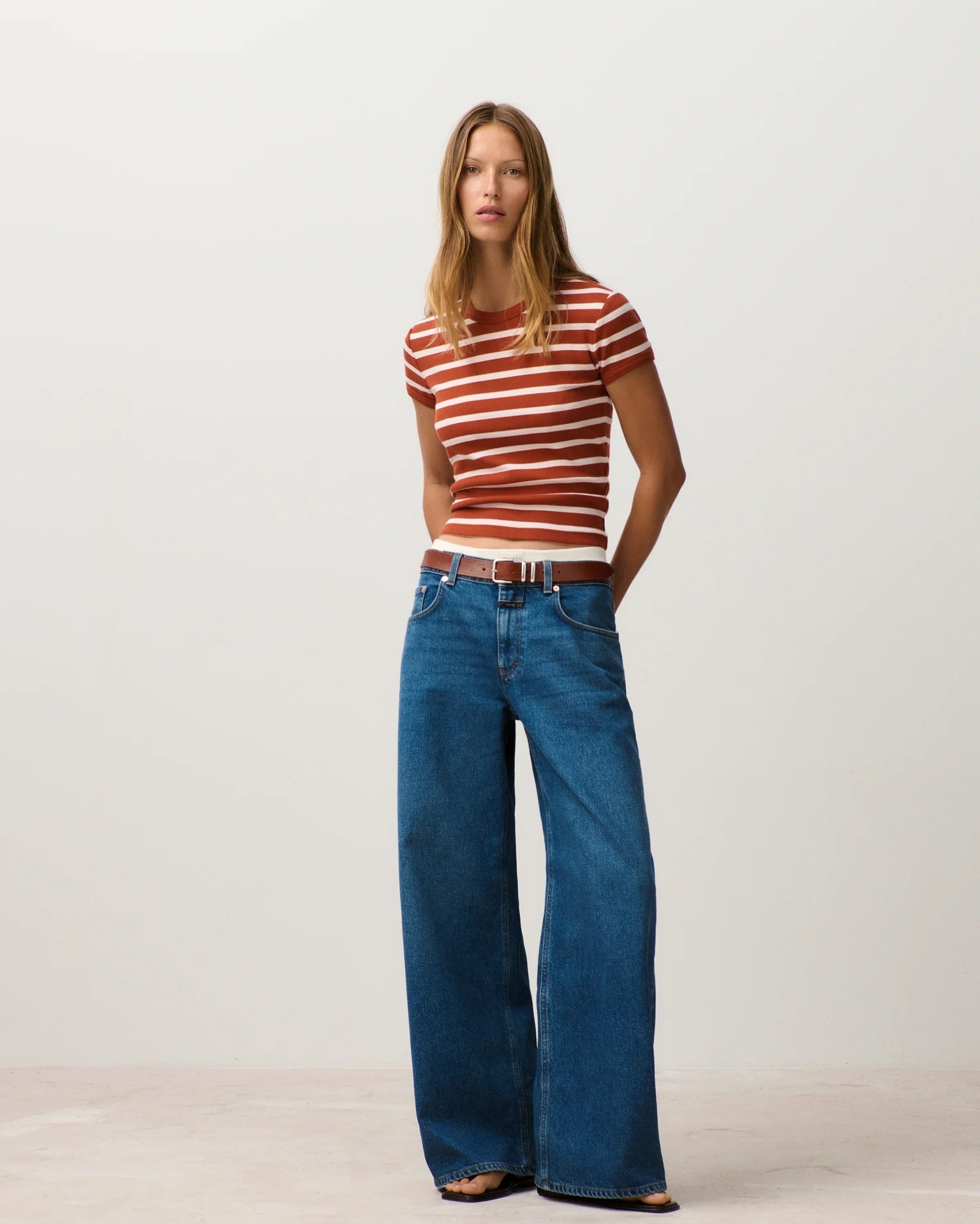 CLOSED Jayla Wide Jeans - Mid Blue (needs pics) Women's Bottoms - Sloane Boutique