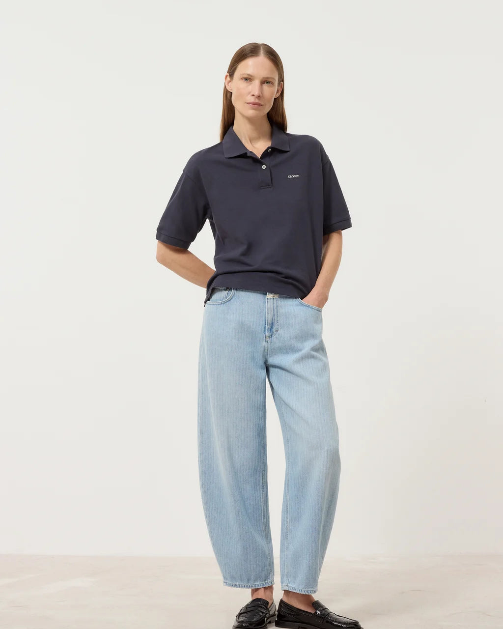 CLOSED Jazzie Barrel Jean - Light Blue Women's Bottoms - Sloane Boutique