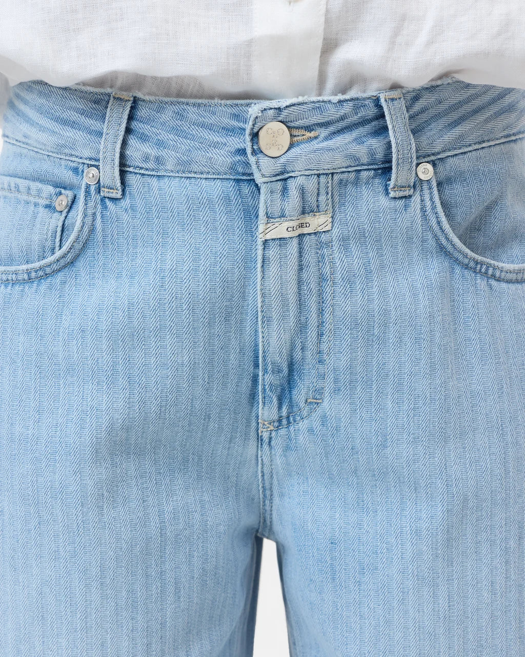CLOSED Jazzie Barrel Jean - Light Blue Women's Bottoms - Sloane Boutique