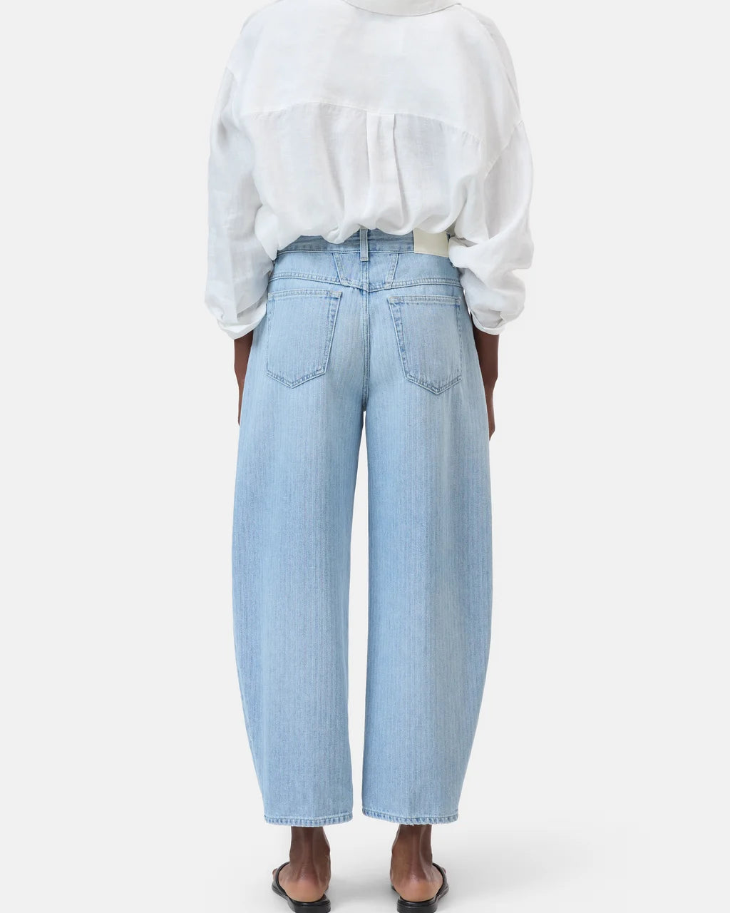 CLOSED Jazzie Barrel Jean - Light Blue Women's Bottoms - Sloane Boutique
