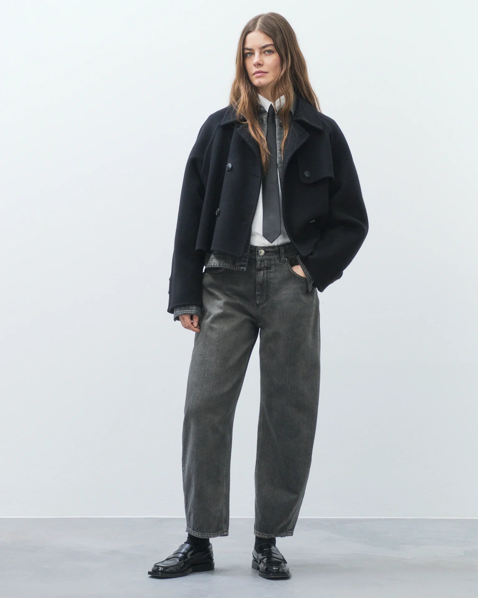 CLOSED Jazzie Pant - Dark Grey Women's Bottoms - Sloane Boutique