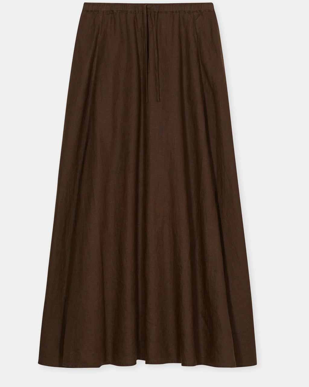 CLOSED Linen Maxi Skirt - Maple Brown Women's Bottoms - Sloane Boutique