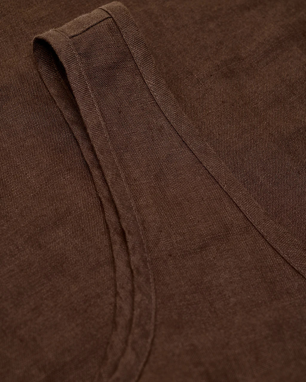CLOSED Linen Tank Top - Maple Brown Women's Tops - Sloane Boutique