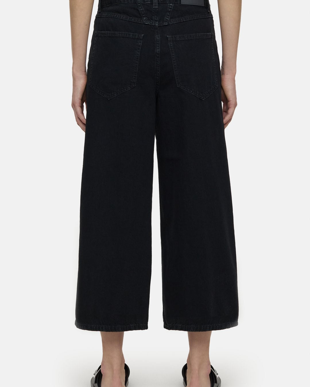 CLOSED Lyna Wide Leg Denim - Black Women's Bottoms - Sloane Boutique