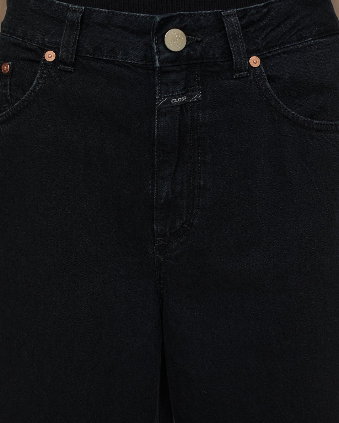 CLOSED Lyna Wide Leg Denim - Black Women's Bottoms - Sloane Boutique