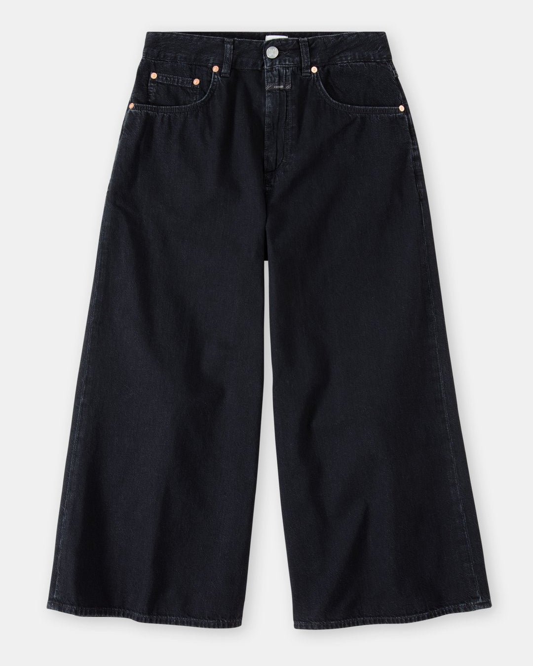 CLOSED Lyna Wide Leg Denim - Black Women's Bottoms - Sloane Boutique