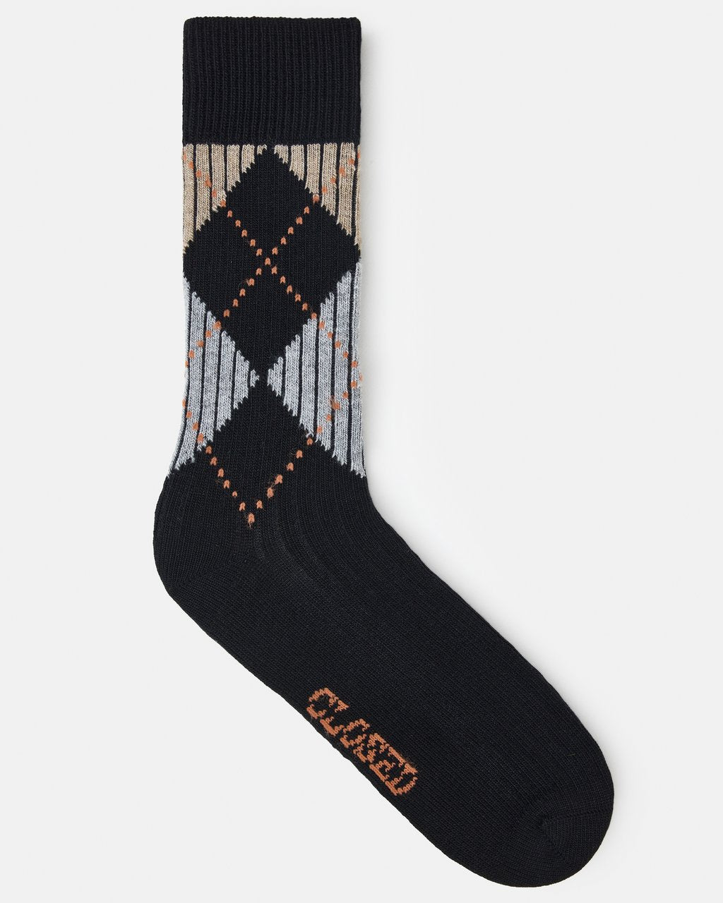 Closed Men's Argyle Socks - Black Melange Men's Accessories - Sloane Boutique