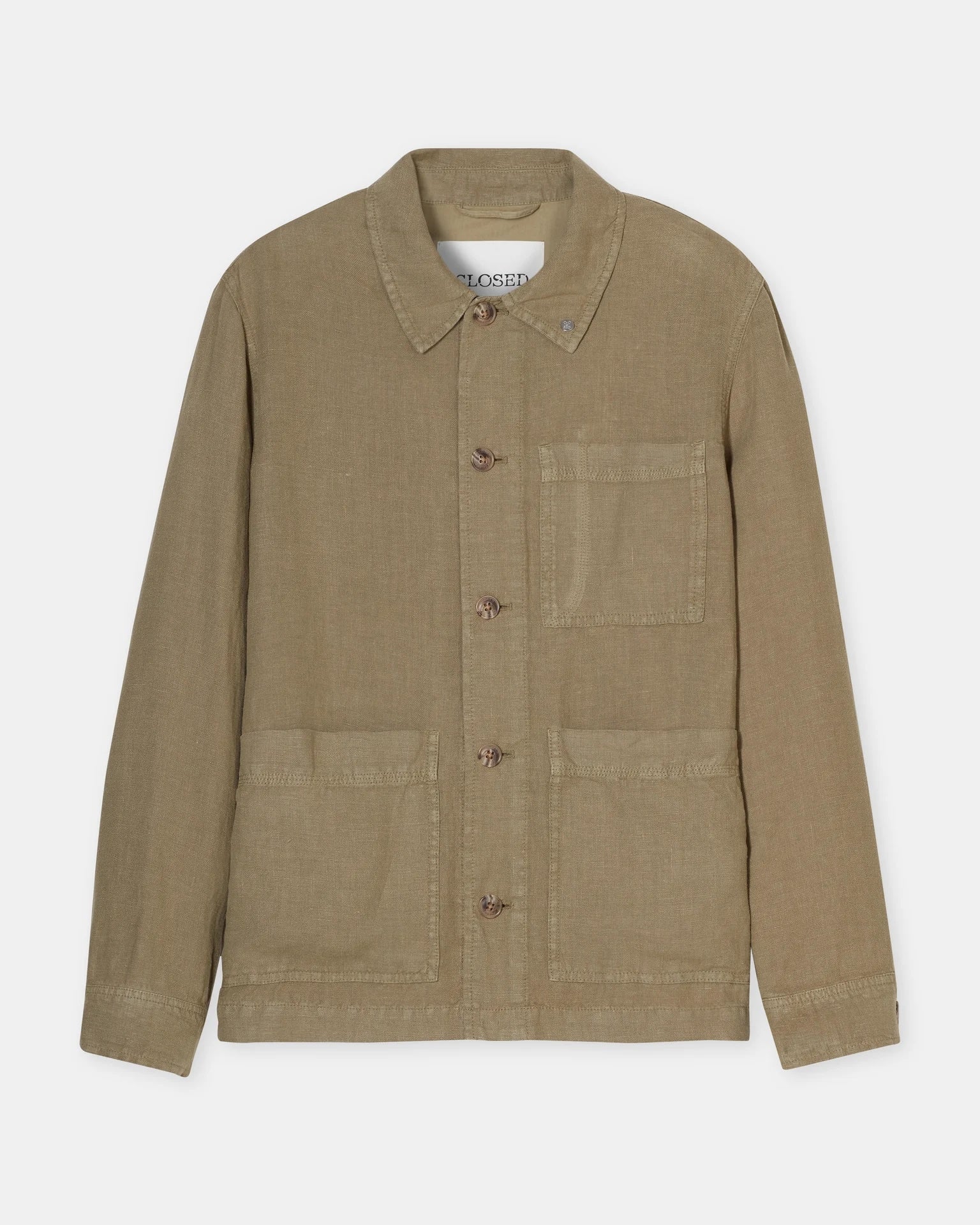Closed Men's Atelier Jacket - Chino Green Outerwear - Sloane Boutique