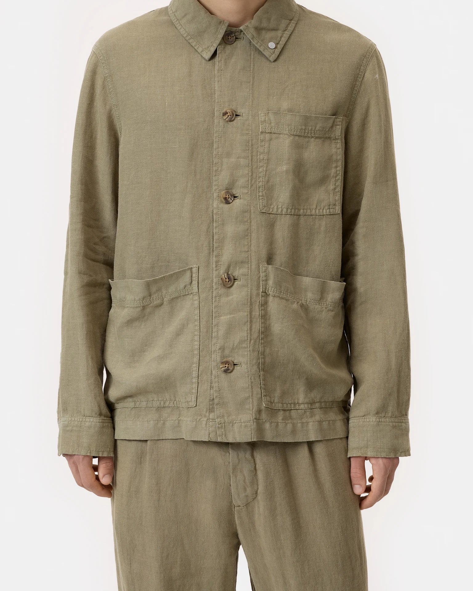 Closed Men's Atelier Jacket - Chino Green Outerwear - Sloane Boutique