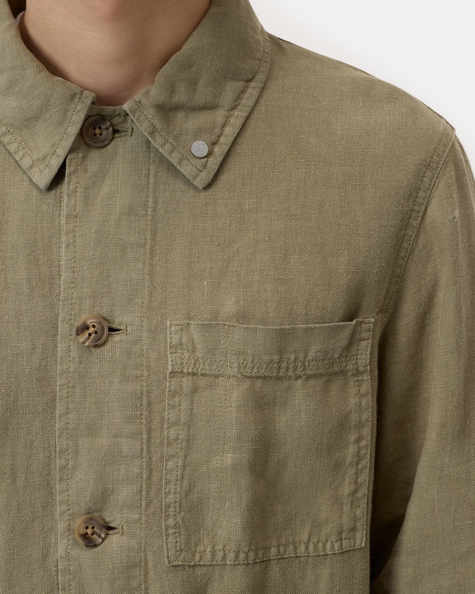 Closed Men's Atelier Jacket - Chino Green Outerwear - Sloane Boutique