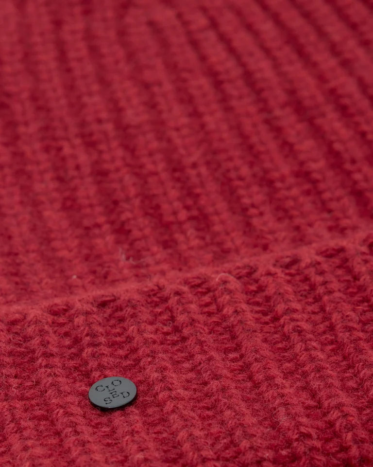 CLOSED Men's Beanie - Crimson Red Men's Accessories - Sloane Boutique