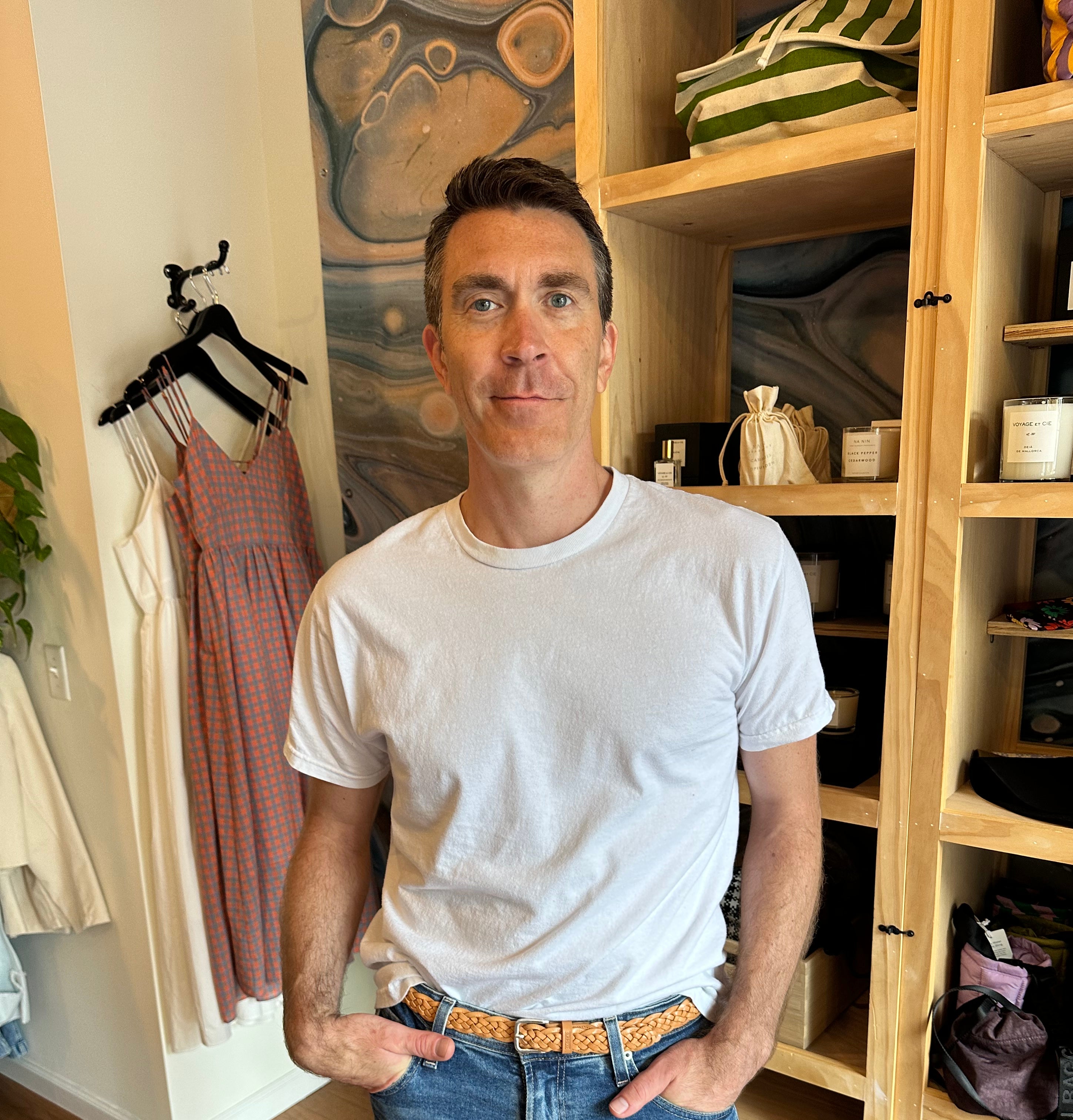 CLOSED Men’s Belt - Nude Accessories - Sloane Boutique