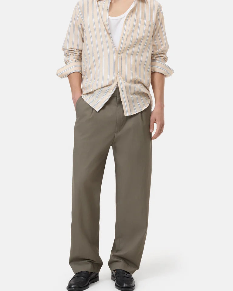 CLOSED Men's Blomberg Straight Pant - Smokey Grey Men's Bottoms - Sloane Boutique