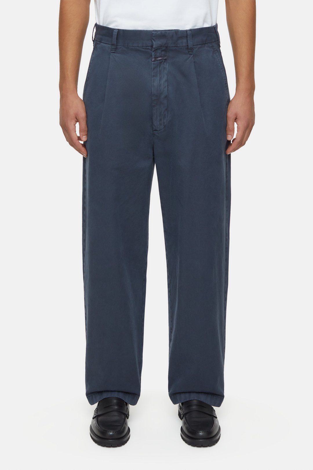 CLOSED Men's Blomberg Wide - Smokey Blue Men's Bottoms - Sloane Boutique