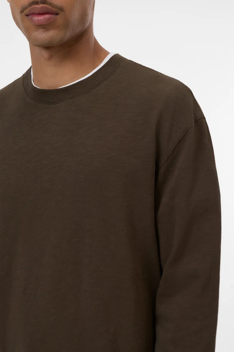 CLOSED Men's Classic Long Sleeve - Marsh Green Men's Tops - Sloane Boutique