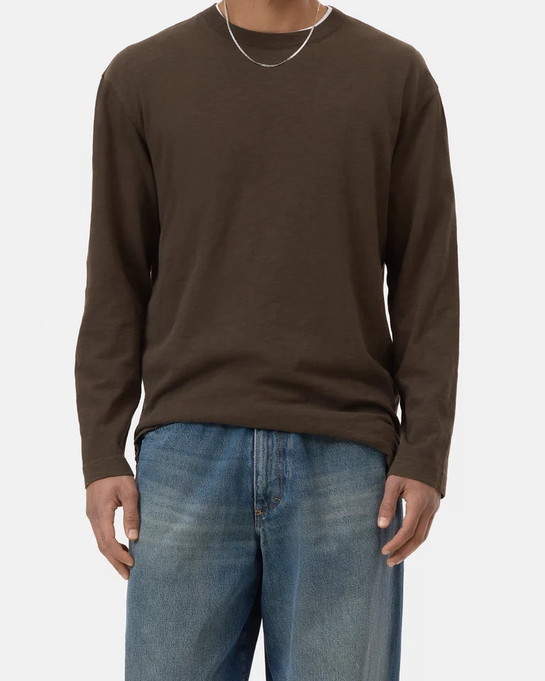 CLOSED Men's Classic Long Sleeve - Marsh Green Men's Tops - Sloane Boutique