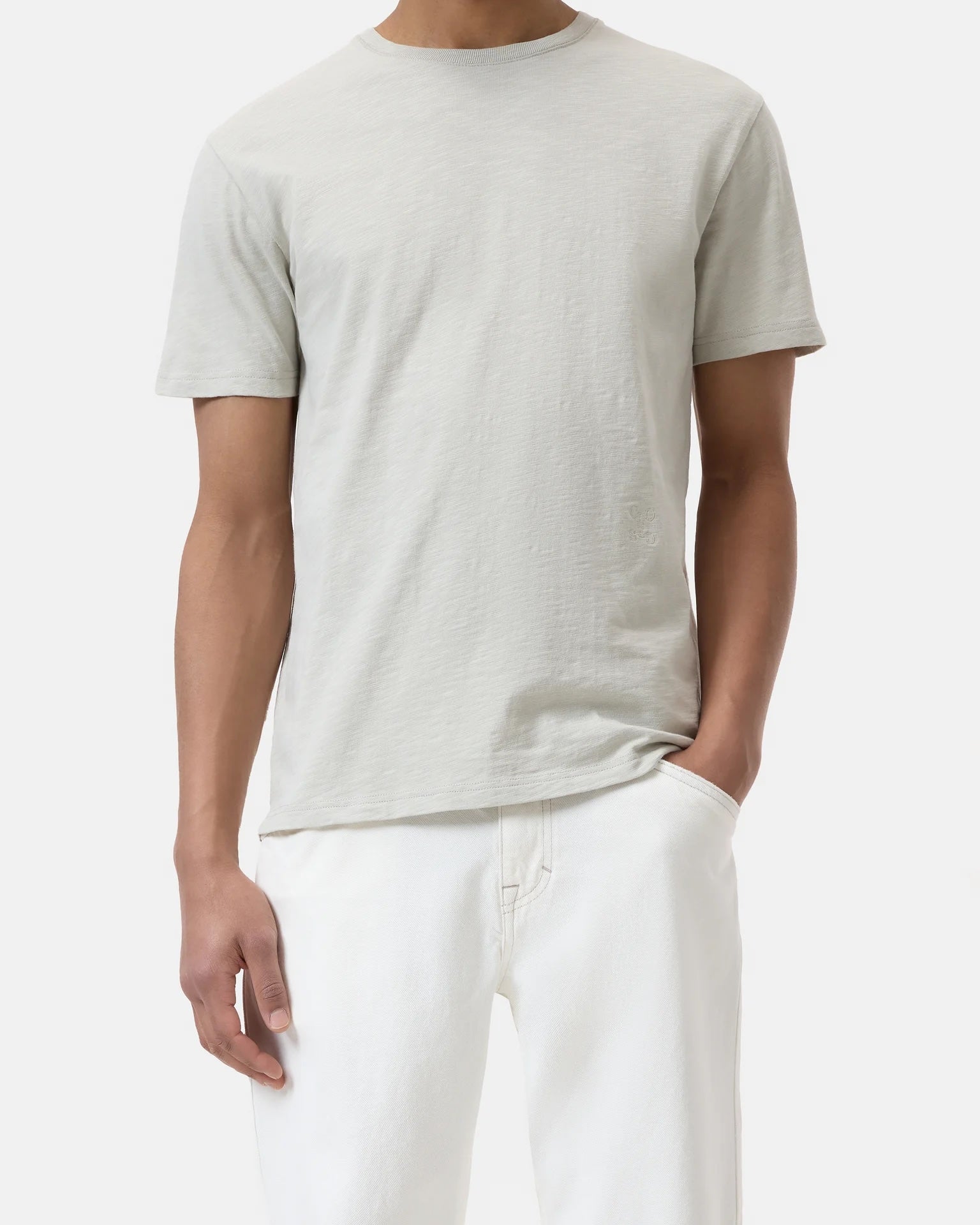 Closed Men's Classic T-Shirt - Cloud Grey Men's Tops - Sloane Boutique