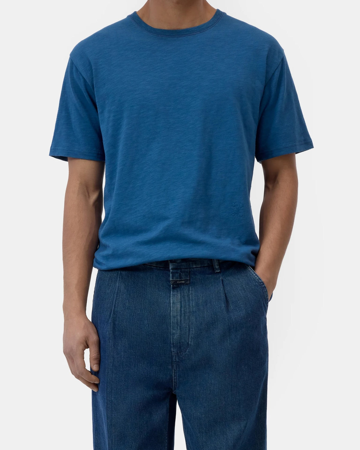 Closed Men's Classic T-Shirt - Harbor Blue Men's Tops - Sloane Boutique
