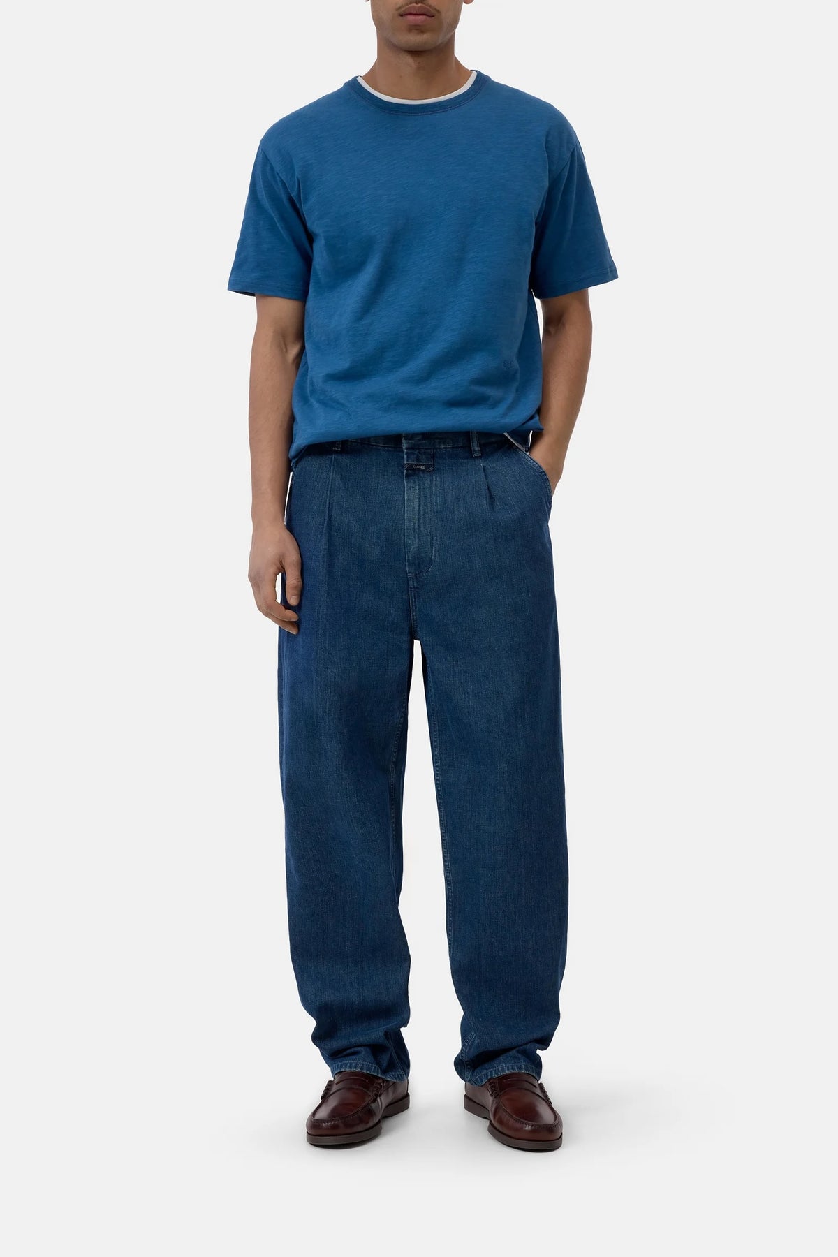 Closed Men's Classic T-Shirt - Harbor Blue Men's Tops - Sloane Boutique