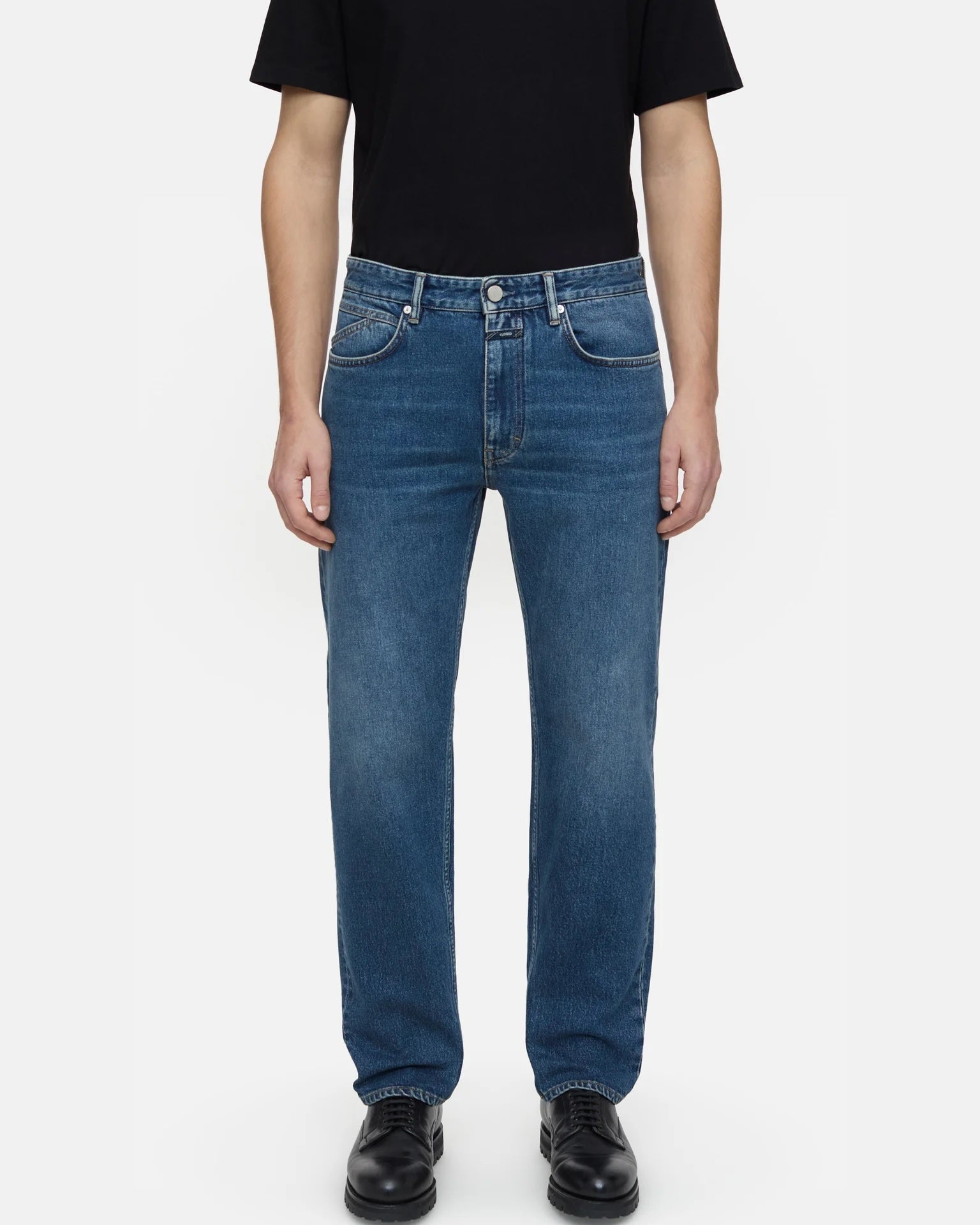 Closed Men's Cooper True Denim - Mid Blue Men's Bottoms - Sloane Boutique