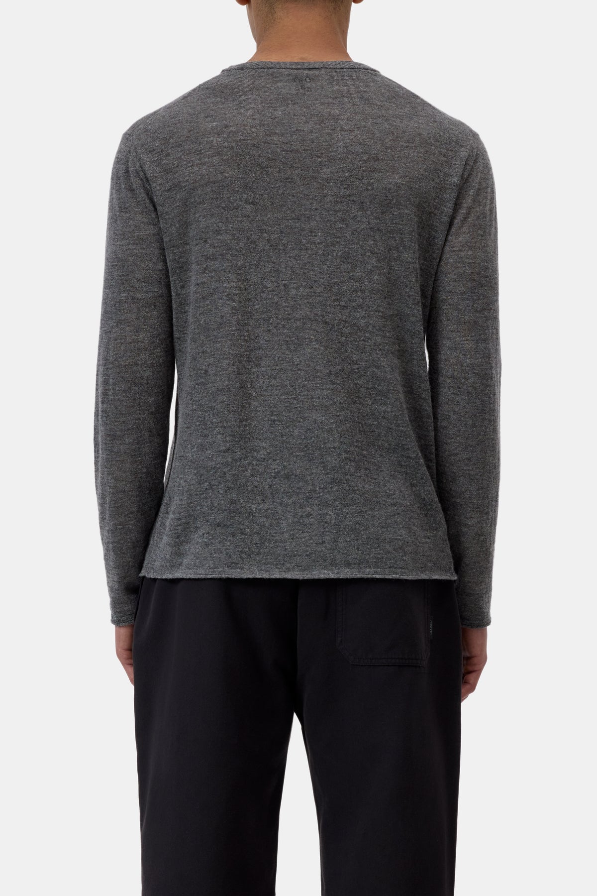 Closed Men's Crewneck Sweater - Dark Grey Melange Men's Tops - Sloane Boutique