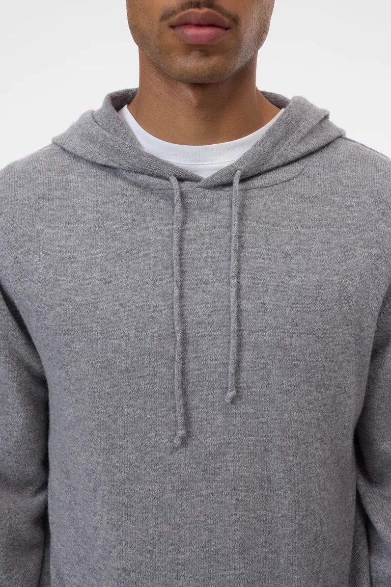 CLOSED Men's Hoodie - Light Grey Melange Men's Tops - Sloane Boutique