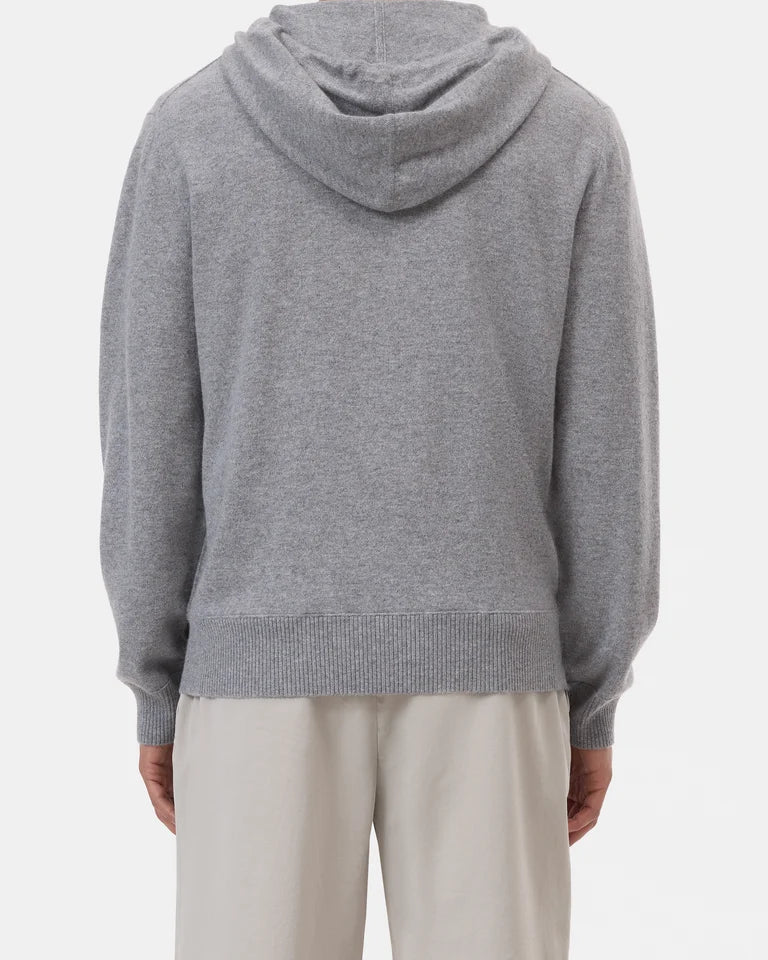 CLOSED Men's Hoodie - Light Grey Melange Men's Tops - Sloane Boutique