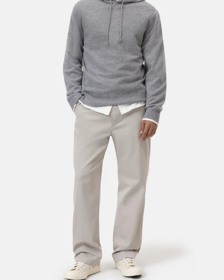 CLOSED Men's Hoodie - Light Grey Melange Men's Tops - Sloane Boutique
