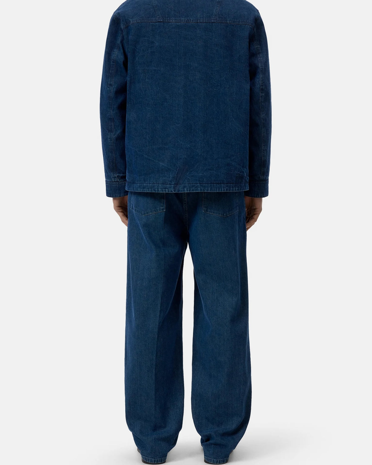 Closed Men's Jacket w/Shawl Collar - Mid Blue Outerwear - Sloane Boutique