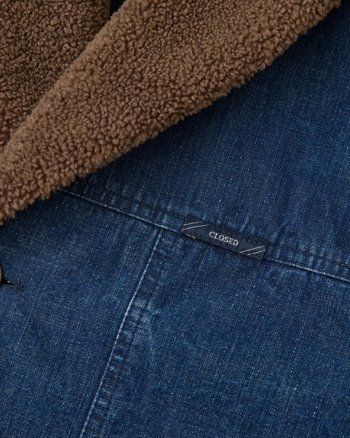 Closed Men's Jacket w/Shawl Collar - Mid Blue Outerwear - Sloane Boutique