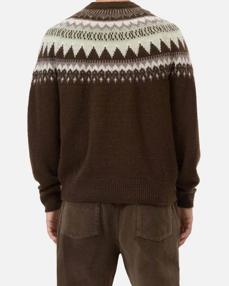 CLOSED Men's Norwegian Sweater - Marsh Green Men's Tops - Sloane Boutique